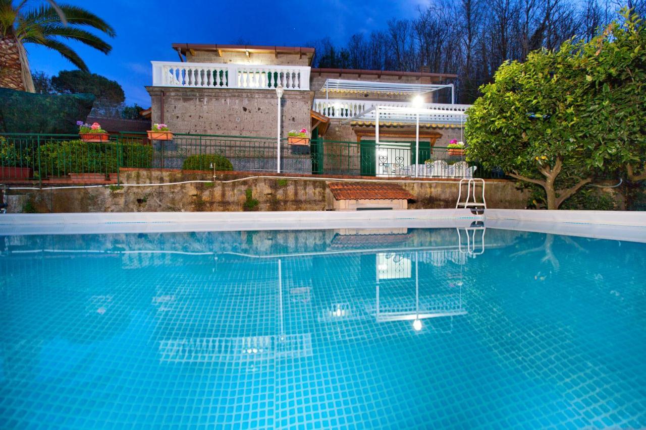 Estate4Home - Villa Luisa Play&Pool SantʼAgata sui Due Golfi Exteriér fotografie