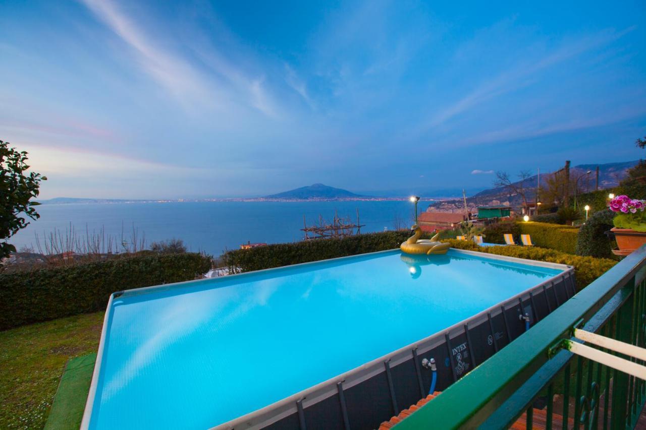 Estate4Home - Villa Luisa Play&Pool SantʼAgata sui Due Golfi Exteriér fotografie