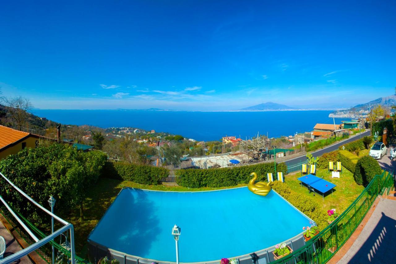 Estate4Home - Villa Luisa Play&Pool SantʼAgata sui Due Golfi Exteriér fotografie