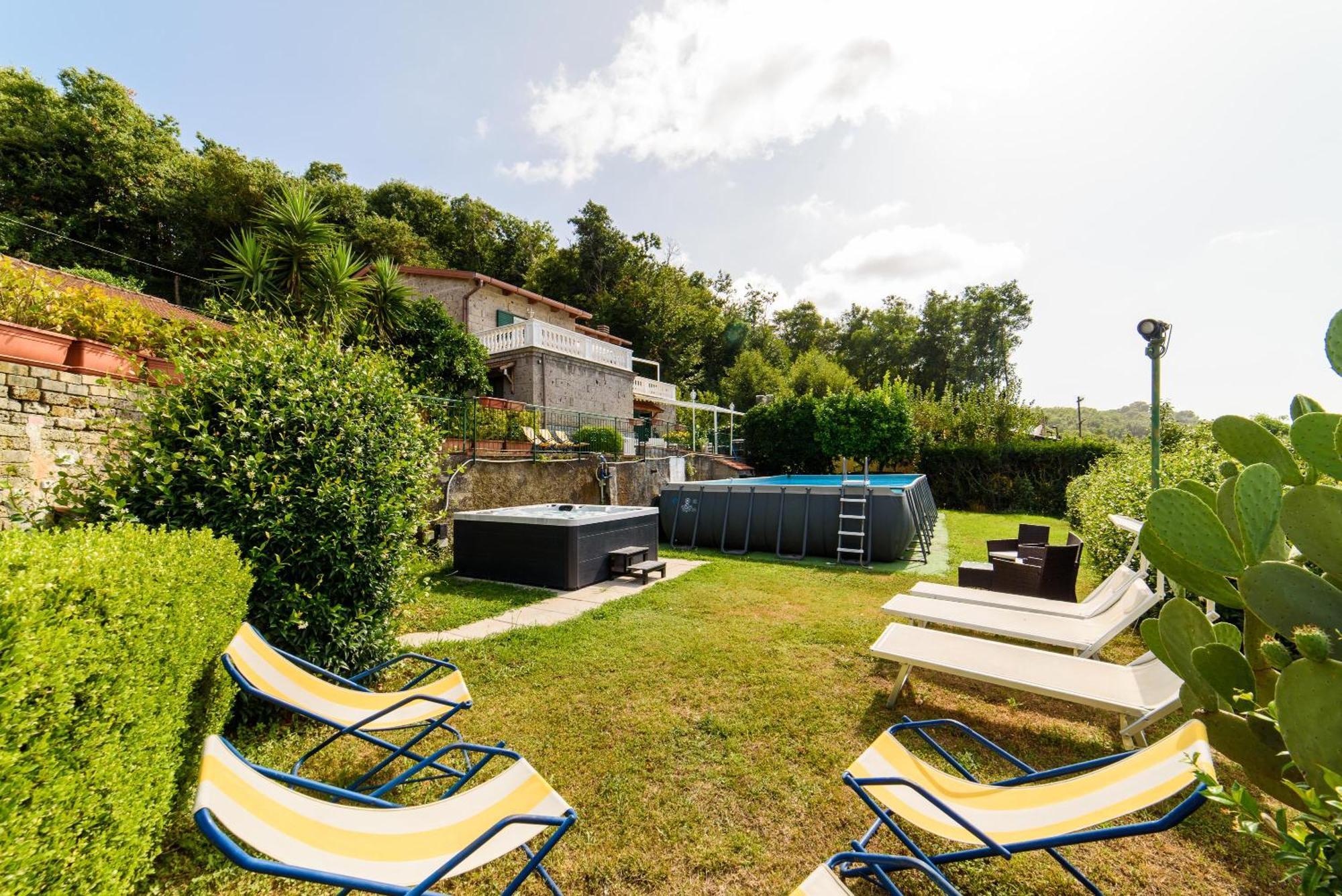 Estate4Home - Villa Luisa Play&Pool SantʼAgata sui Due Golfi Exteriér fotografie