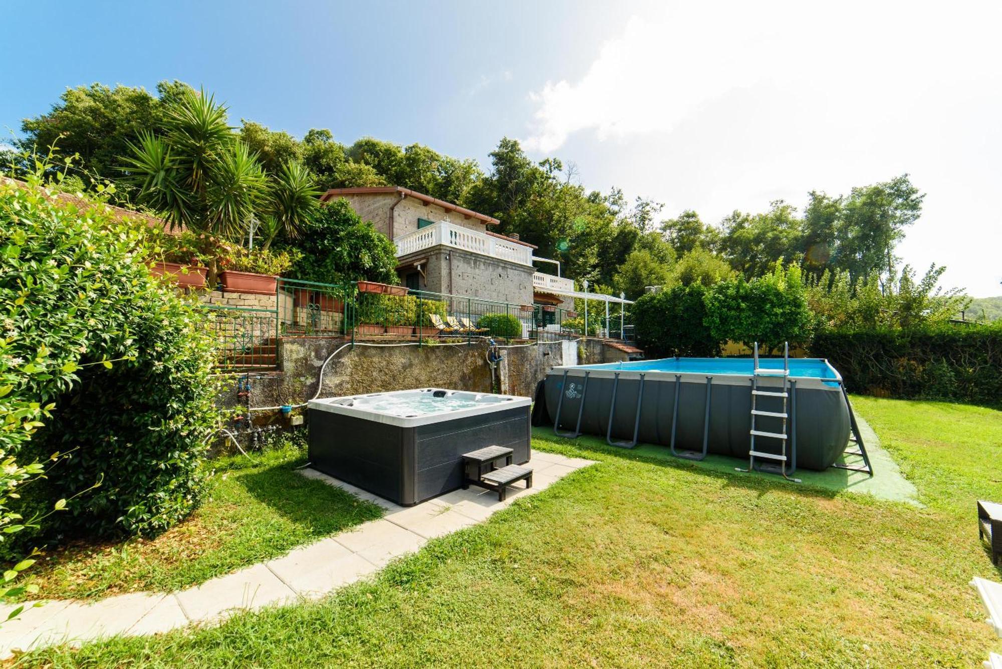 Estate4Home - Villa Luisa Play&Pool SantʼAgata sui Due Golfi Exteriér fotografie